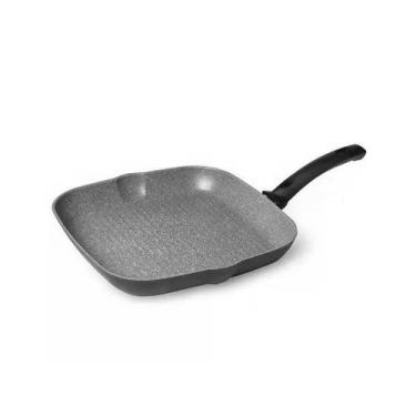 Imagem de Grill Retangular com Revestimento Antiaderente Capri Gratinium - Balla