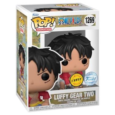 Imagem de Funko Pop! Animação: One Piece - Luffy Gear Two Edição Especial Multicolor Chase Exclusivo Boneco de Vinil #1269
