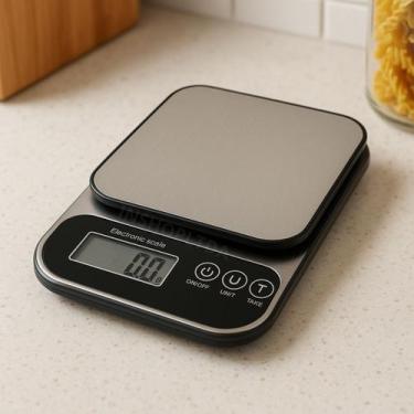 Imagem de Balança Digital Para Cozinha Confeitaria Dieta Alimentos 5Kg - WELLMIX