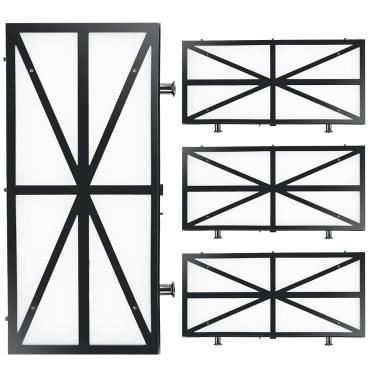 Imagem de WuYan 4 peças de filtro de limpeza de piscina compatível com Dolphin DX6, Wave 75, Edge, Quest, DX5+S Filtro de limpeza de piscina robótico ultrafino, peça # 9991408-R4