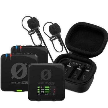 Imagem de Microfone/Gravador Rode Wireless PRO Duplo Lapela Sem Fio