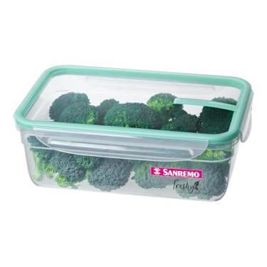 Imagem de Sanremo - Pote Plástico Hermético de 2,5 Litros e Tampa com Travas, Linha Freshy