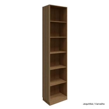 Imagem de Guarda Roupa Modulado Cantoneira Lateral Ripado 234cm Altura Rimo Seti