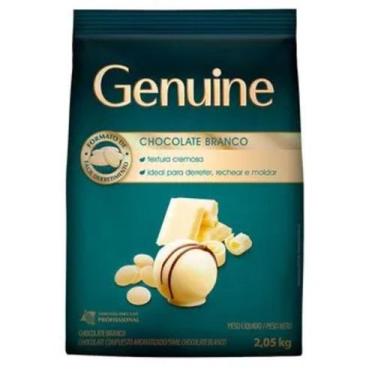 Imagem de Chocolate Genuine Branco Gotas 2,05kg - Cargil