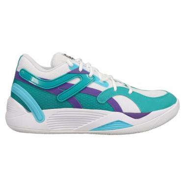 Imagem de PUMA Tênis de basquete masculino TRC Blaze Court - Branco, Azul, 40