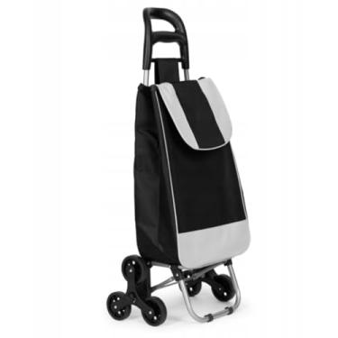 Imagem de BolaAzul, Carrinho de Compras Feira multiuso 6 Rodas sobe escadas