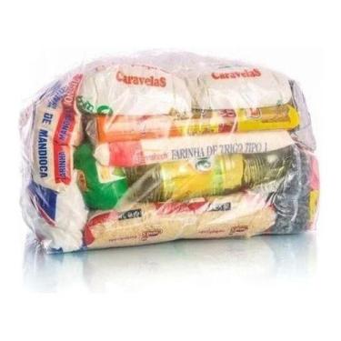 Imagem de Cesta Básica 11 Itens Produtos De Qualidade Doação Social Nf - Higipac