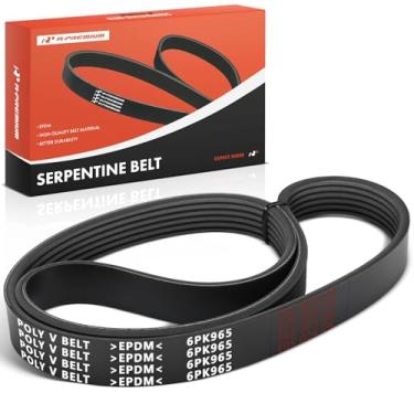 Imagem de A-Premium Correia De Transmissão Serpentina Motor Compatível Com Carros Mazda, Ford, Geo, Infiniti, Isuzu, Mercury E Subaru - Cx-5, 3, 3 Sport, 6, Cx-9, Cx-30, Cx-50, Tempo, Storm, Q45, Impulse, Top