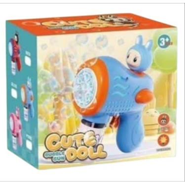 Imagem de Brinquedo Infantil Maquina de Fazer e Lançar Centenas Bolhas de Sabao 