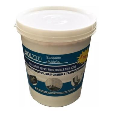 Imagem de Biol 2000 - Limpa Fossa, Caixa de Gordura e Ralos - 500g - Sem Perfume - Sólido - Limpa Tubulações