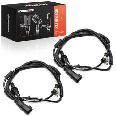 Imagem de A-Premium Sensor de velocidade da roda ABS dianteiro 2 peças compatível com modelos Ford - F-53 Motorhome Chassis 2013, F-59 Commercial Stripped Chassis 2012
