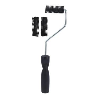 Imagem de ShengQuanHao Rolo de Fibra de Vidro, Rolo de Bolhas, Manual, Cabo Ergonômico, Antiderrapante, Ferramenta Portátil para Banheira, Cabeça 28mmx75mm