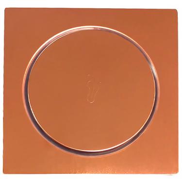 Imagem de Ralo Click Inteligente Rose Aço Inox 15X15 Reduz Mau Cheiro