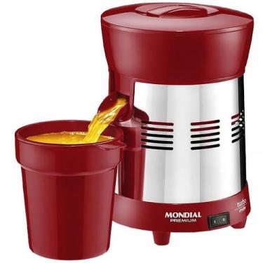 Imagem de Espremedor de Frutas Mondial Turbo Red Premium E-24 250 Watts Bivolt -
