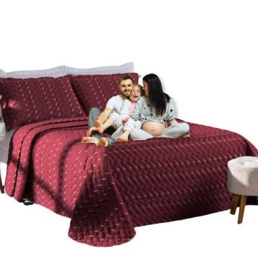 Imagem de Cobre Leito Casal Queen Heitor Hipercal 400 Fios Elegante - MR Enxovai