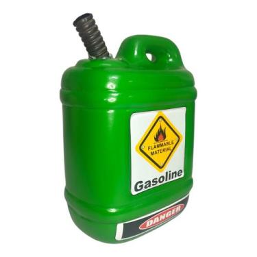 Imagem de Cofre Galão De Gasolina Em Ceramica Decoracao Verde - Decore Casa