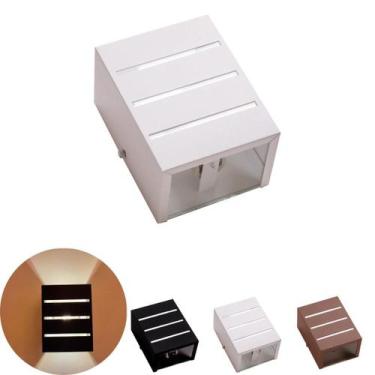 Imagem de Arandela 2 Focos E 3 Frisos Externa Parede Muro Ar1612 - IDEALLUME, BR