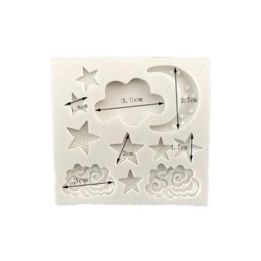 Imagem de Molde De Nuvem, Lua E Estrela - Gmezn1127 - Prime Chef