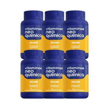 Imagem de Kit 6x Suplemento Alimentar Imune 30 Cpr - NEO QUIMICA