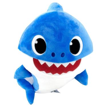 Imagem de Baby Shark - Pelúcia 30Cm Com Música - Daddy Shark