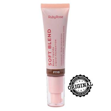 Imagem de Base Liquida Soft Blend Ruby Rose HB M301, F110