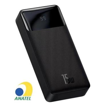 Imagem de Carregador Externo Compacto Preto 22.5W Turbo Instantâneo - Kd