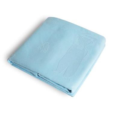 Imagem de Tognato Colcha Piquet Bambino, Azul, 100% Algodão, 90 x 140 cm (Berço)