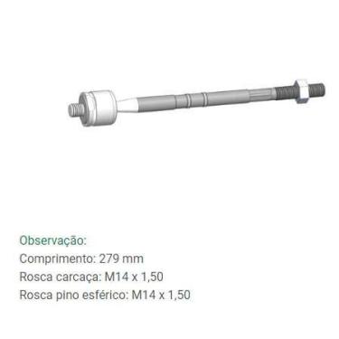 Imagem de Barra Axial de Direção Celta Corsa Corsa Classic Prisma Tigra 1994 em 