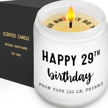 Imagem de AWIZ Feliz aniversário de 29 anos de sua amiga de 50 kg, presentes de aniversário engraçados para mulheres, 30, 35, 40, 45, 50, 60 anos, artigos de festa e decoração para ela, irmã, melhor amiga