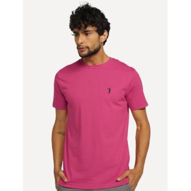 Imagem de Camiseta Aleatory Masculina Navy Icon Beet Pink Rosa Escuro, S/P