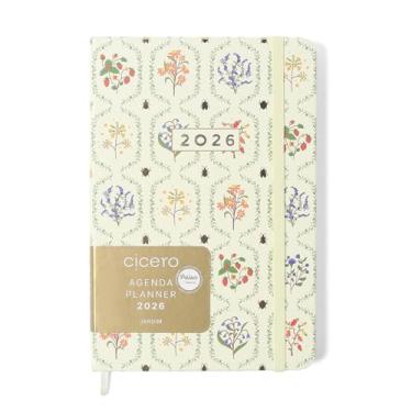Imagem de AGENDA PLANNER CICEROS 2026 JARDIM SEMANAL 14X21 OFF WHITE