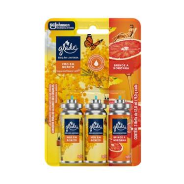 Imagem de Glade Kit Aromatizador de Ambiente Spray Refil, Noronha e Voo em Bonito, 3 unidades 12ml cada