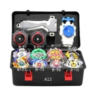 Imagem de Pacote De Brinquedo Metal Fusion Beyblade Burst Takara Tomy Com Lançad