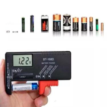 Imagem de Testador Medidor De Energia Carga Pilha Bateria 1.5V E 9V - Battery Te