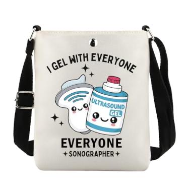 Imagem de Lywjyb Birdgot Bolsa tiracolo ultrassom radiologista presente ultrassom técnico presente radiologia merch, Sonographer Xk, Casual