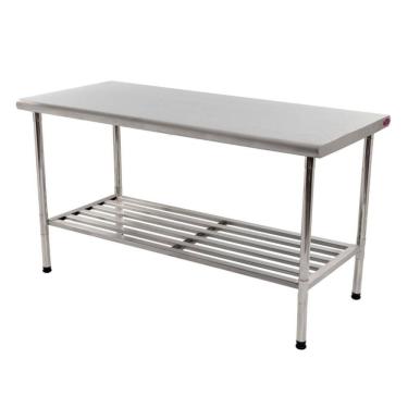 Imagem de Mesa Manipulaçao 1200X700mm Desmontavel Total Inox 430 - Imeca