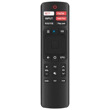 Imagem de Controle remoto de substituição ERF3I69H (sem voz) compatível com Smart TV Hisense ERF3A69 ERF3B69S ERF3N69H ERF3B69 ERF3A69S ERF3I69V ERF3F69V 65H9100EPLUS 55H9100EPLUS 55RG 655RG 6555H H91000 E 65RG