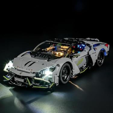 Imagem de Mililier Light Kit for Lego 42214 Revuel to Super Sports Car Set, Compatible with Lego 42214 Building Blocks Model(Not Include Blocks Set)