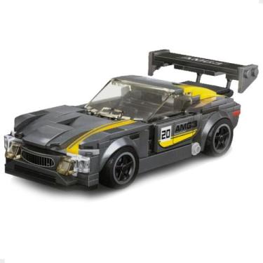 Imagem de Carrinho de Montar Mercedes AMG GT3 285 Peças Blocos Miniatura Esporti