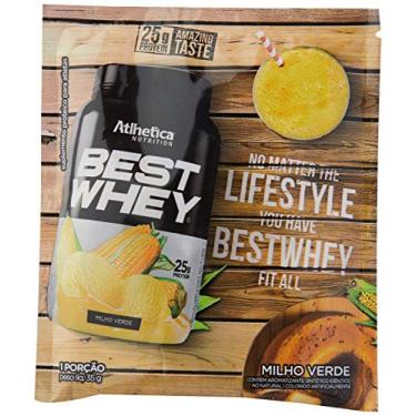 Imagem de Best Whey Milho Verde, Athletica Nutrition, 1 Sachê 35g