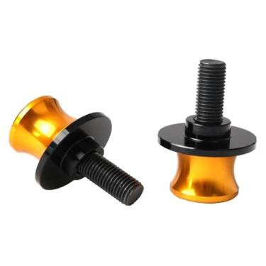 Imagem de BYYINGSUS Parafuso de suporte de carretel de braço oscilante M6 M8 M10 compatível com 650 750 800 900 1000 (6 mm dourado)