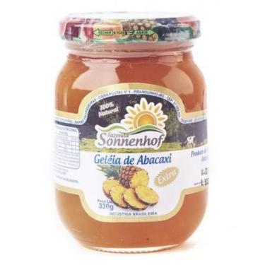 Imagem de Geleia Extra de Abacaxi - 330g - Fazenda Sonnenhof