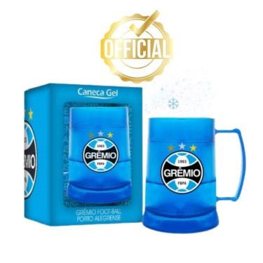 Imagem de Caneca Copo Gel 300Ml Térmica Chopp Cerveja Time Clube