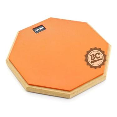 Imagem de Pad de Estudo Liverpool Laranja 12¨ em MDF com borracha exclusiva de ótima densidade (111055)