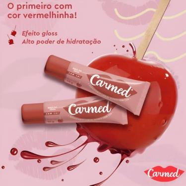 Imagem de Carmed Maçã do Amor - Hidratante Labial com Cor - 10g - CIMED