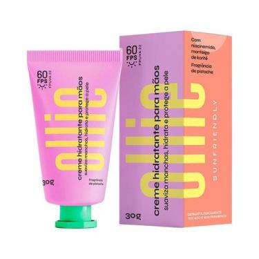 Imagem de Creme Hidratante para Mãos Ollie FPS60 Fragrância de Pistache 30g