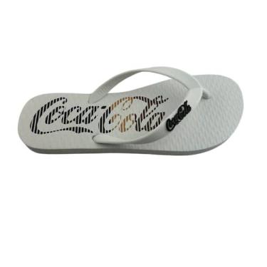 Imagem de Sandália Masculina Coca-Cola, Branco, Branco, 43/44