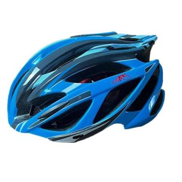 Imagem de Capacete de Ciclismo South In Mold, U, Preto, Azul
