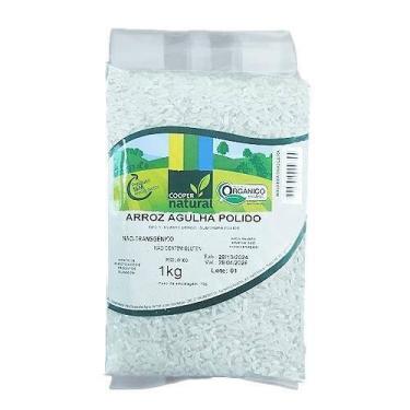 Imagem de Arroz Agulha Polido Orgânico Coopernatural 1Kg