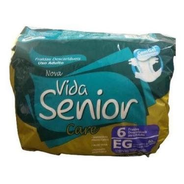 Imagem de Fralda Geriatrica Vida Senior - Eg 6 Un